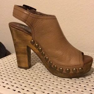 naughty monkey heels, size 6.5
